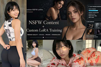 create nsfw images and videos for ai models