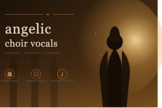 create ethereal mystical female vocals, chants, harmonies and cinematic music