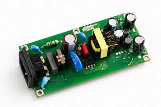 design dc dc buck converter, smps power supply, pcb, circuit design, gerber file