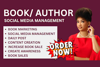 do booktok management author social media and book promotion