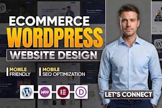 design a professional wordpress woocommerce webshop and ecommerce website