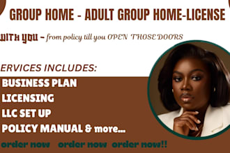 set up group home, adult group home, residential program, licensing, llc set up
