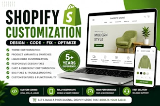 shopify product and collection customization