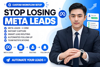 set up meta lead ads CRM automation with instant lead notifications