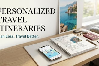 create a personalized travel itinerary for your trip