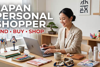be your japan, china personal shopper and buy unique japanese items worldwide