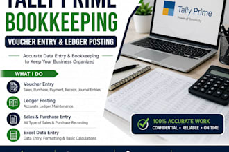 do bookkeeping and accounting in tally