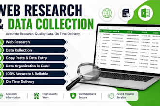 do web research and data collection for your business