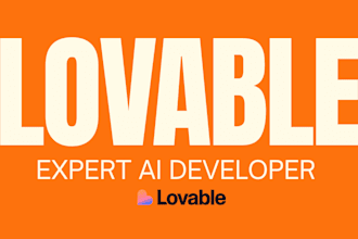 develop and fix web apps as a lovable ai expert developer