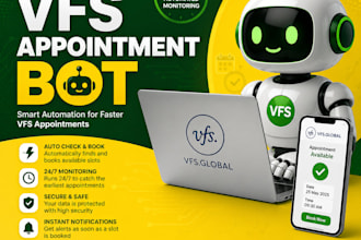 dev appointment bot,vfs bot,booking bot,bls appointment