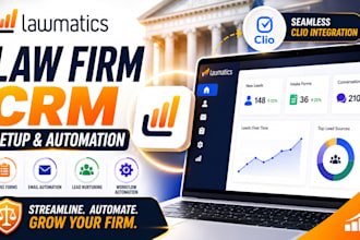 do lawmatics setup, lawmatics email automation, clio integration, law firm crm