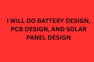 do battery design and pcb design