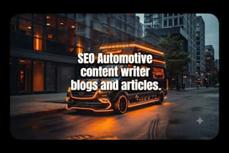 write premium automotive SEO content for custom car modifications