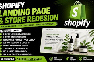build shopify landing page with gempages ecomposer zipify redesign shopify store