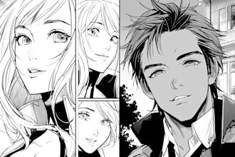 create amazing manga art and manga illustrations