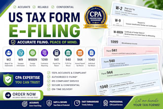 accurately efile w2 w9 w8ben 1099 941 940 944 and 1040 tax forms