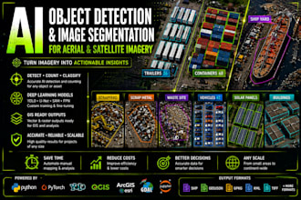 do object detection and segmentation from aerial and satellite imagery