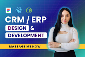 build scalable CRM erp software for business automation