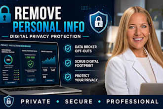 remove your personal information from the internet for privacy and security