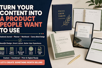design journal canva ebook  design planner design workbook design fillable pdf