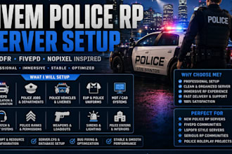 setup lspdfr fivepd fivem nopixel inspire police fivem lspdfr fivepd rp servers