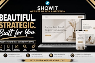 showit website design , redesign showit website development