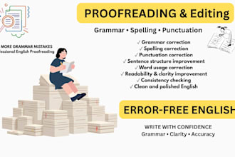 proofread and edit your writing english grammar and spelling