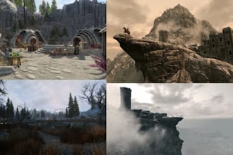 create skyrim se ae racemenu presets, body preset ports and armor refits