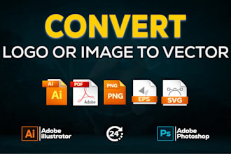 vectorize logo, vector tracing, convert to vector