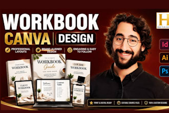 create canva workbooks pdf lead magnets educational workbook format book layout