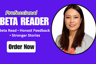 beta read fiction, nonfiction book and find literary agent