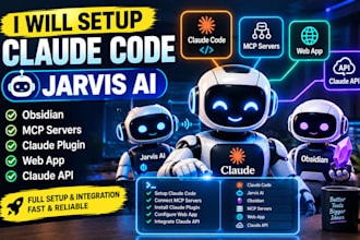 setup claude code jarvis ai obsidian mcp servers claude plugin webapp claude API