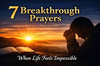 release a powerful prophetic word and prayer for breakthrough