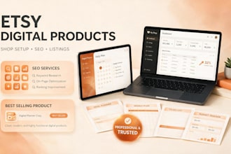 create etsy digital products set up your etsy shop SEO