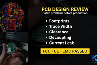 do a pcb design review and dfm check before you manufacture