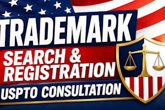 provide trademark search, registration and uspto document consultation