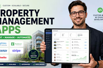 build property apps with appfolio, buildium, yardi, stripe and twilio