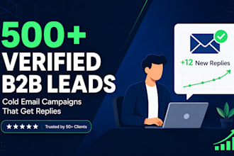 setup cold email outreach with verified b2b leads
