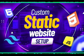 design a world class static website