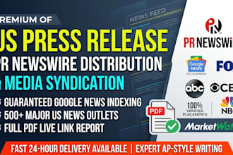 do prnewswire press release distribution submit news article on top media outlet