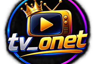 make a iptv logo for your app to look eye catching