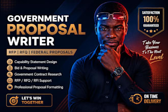win government contract, bid proposal rfp rfq government contract writing