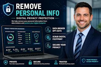 remove your personal information from the internet for privacy and security