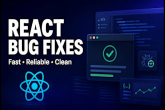 fix bugs and errors in your react javascript frontend
