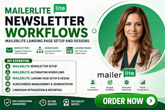 mailerlite newsletter workflows mailerlite landing page setup email automation
