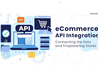 integrate third party apis for ecommerce, payments and automation