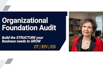 audit and structure your organizational foundation