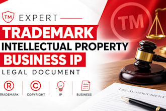 provide expert trademark, intellectual property and business IP legal document