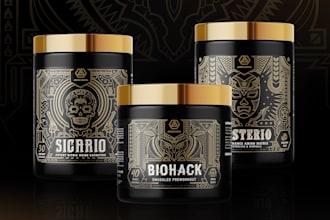 product label design, supplement label design and product packaging design