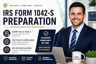 handle your irs form 1042, 1042 s, and annual withholding tax reporting